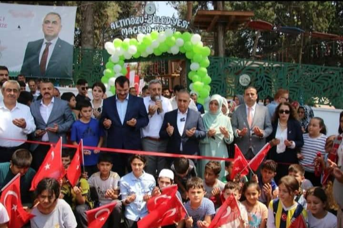 Altınözü'nde Çocukların Macera Parkı Sevinci 