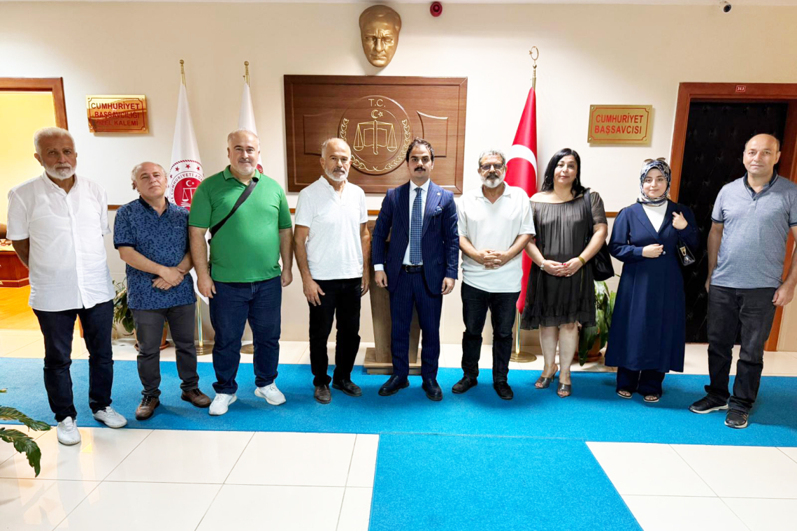 DÖRTYOL CUMHURİYET BAŞSAVCISI TANER GÜL’E HAYIRLI OLSUN ZİYARETİ