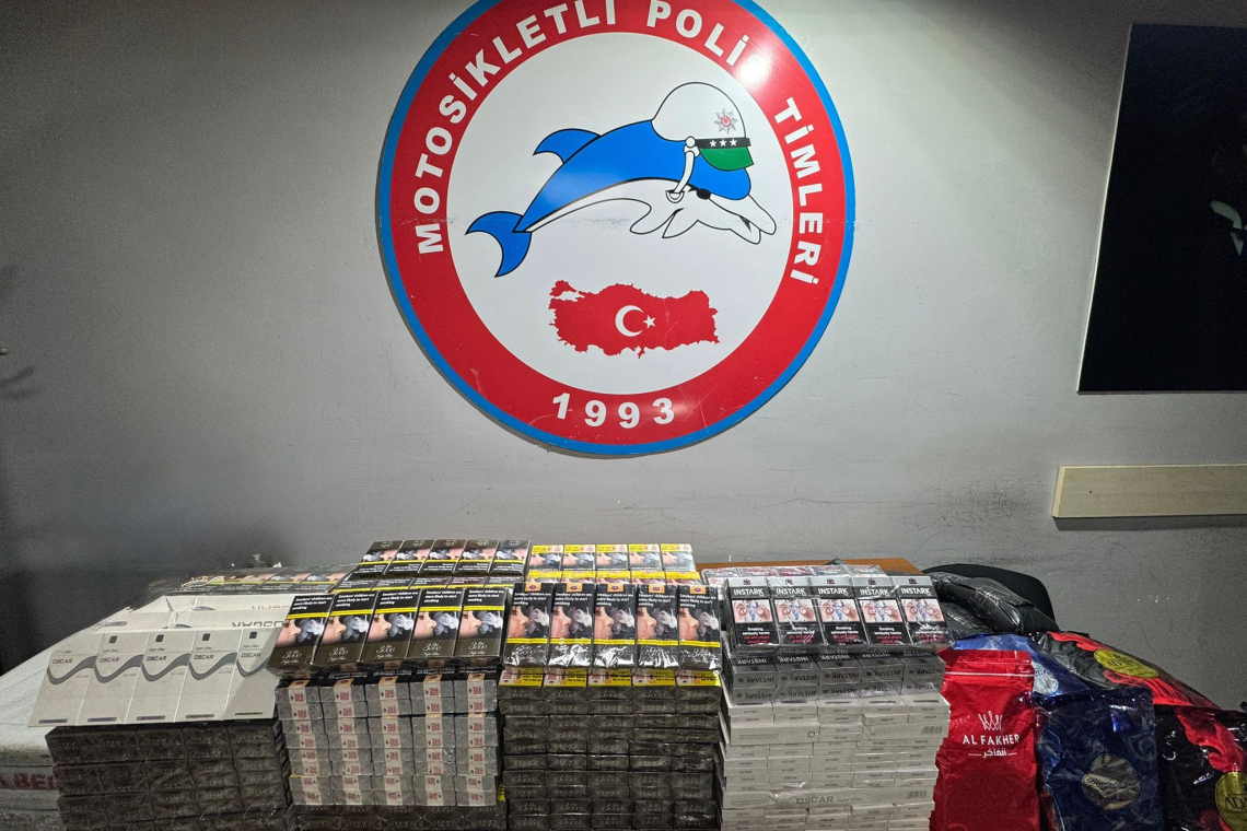 İskenderun'da Gümrük Kaçağı Tütün