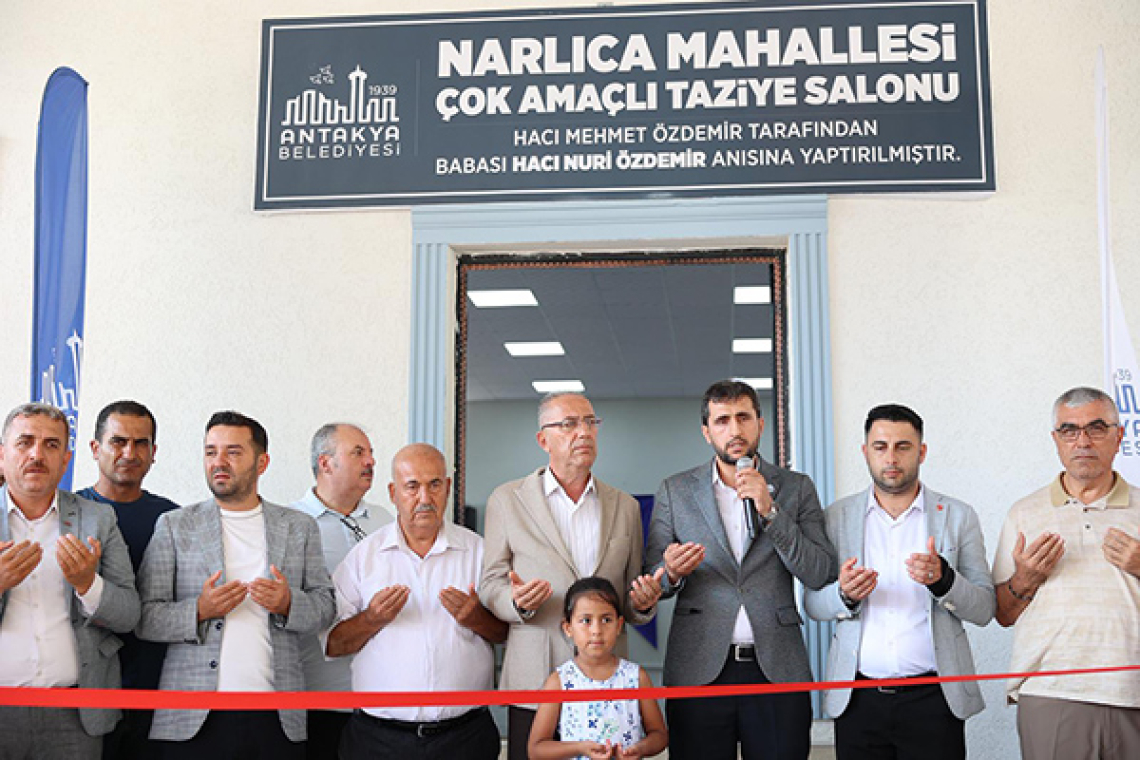 NARLICA MAHALLESİ'NE ÇOK AMAÇLI SALON VE TAZİYE EVİ