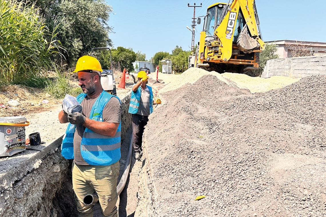 ARSUZ’A 110 KM’LİK İÇME SUYU HATTI 