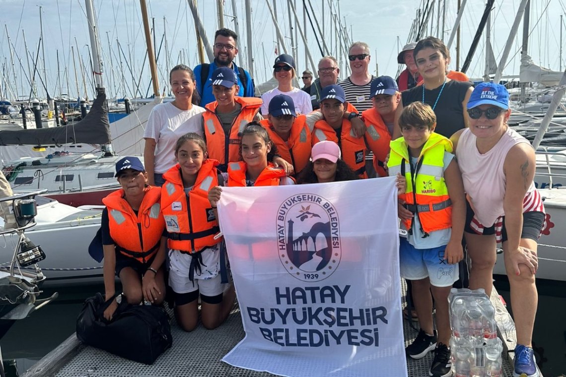 HATAYLI ÇOCUKLAR, KİEL’DE YELKEN AÇTI 