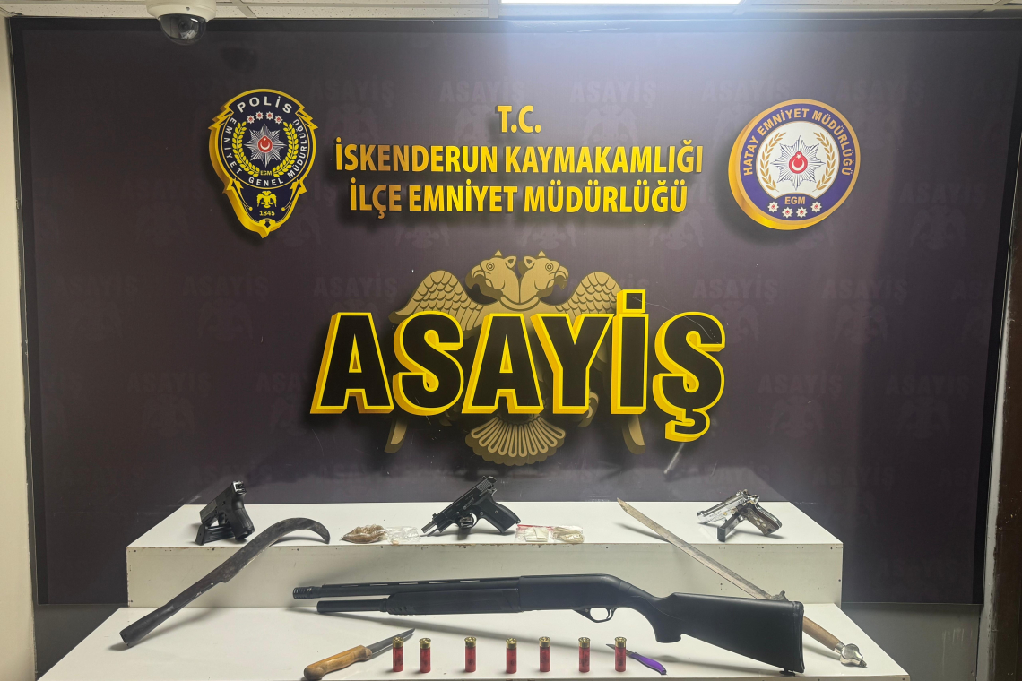 İskenderun'daki Denetimlerde 2275 Kişi Sorgulandı