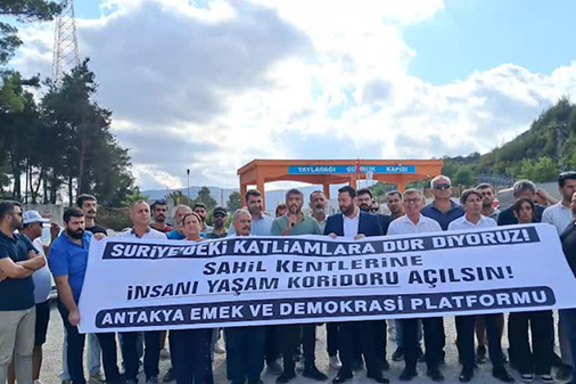 BARIŞ GÖNÜLLÜLERİ: SURİYE’YE İNSANI YARDIM KORİDORU AÇILSIN