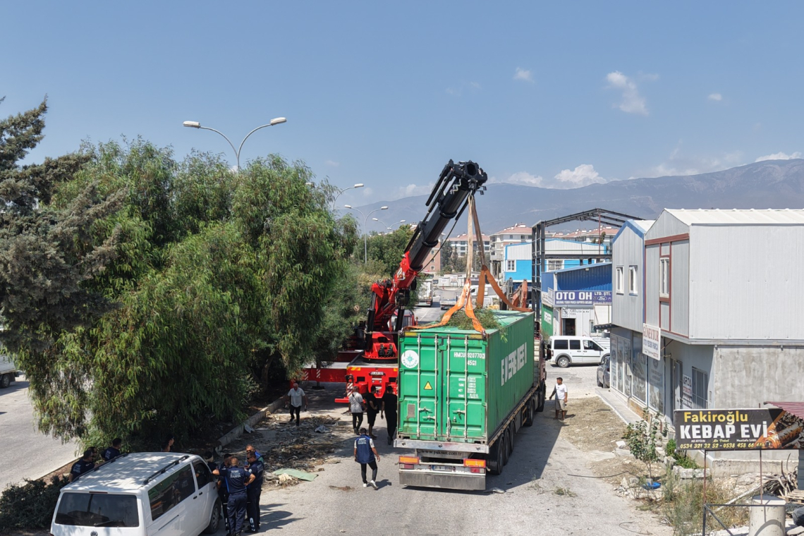 ANTAKYA SANAYİ SİTESİ'NDE DÜZENLEME