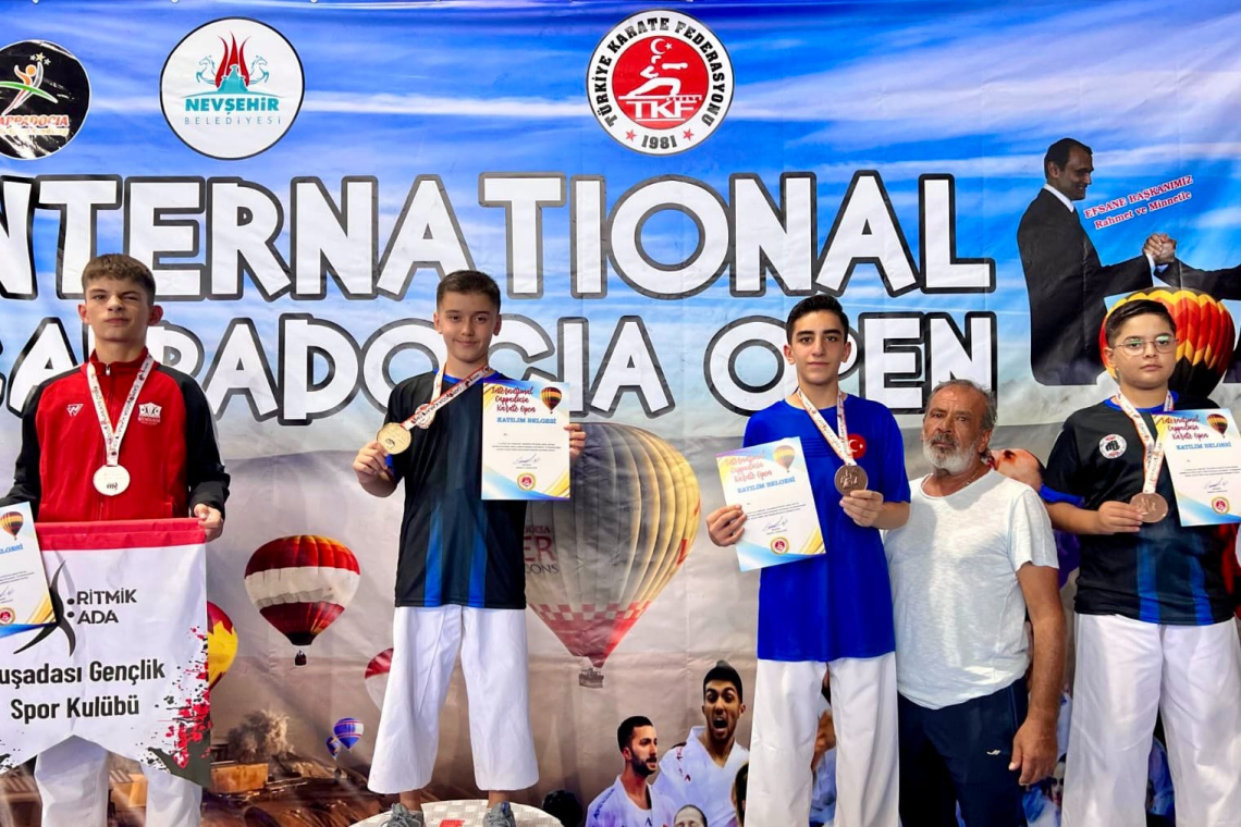 ANTAKYA BELEDİYESİ KARATE TAKIMI’NIN ÜSTÜN BAŞARISI