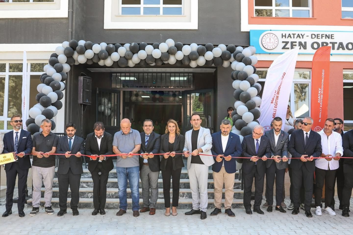 ZEN PIRLANTA'DAN DEFNE İLÇESİNE OKUL 