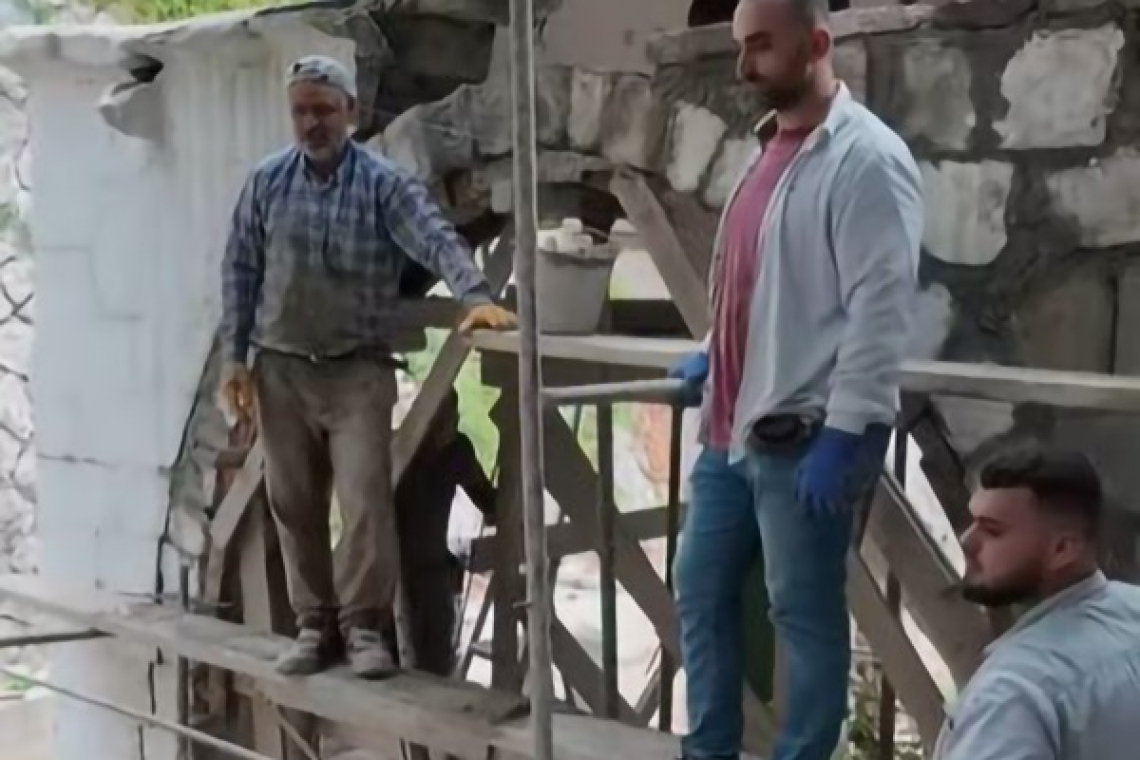 Belen Gazi Abdurrahman Paşa Türbesinde Onarım