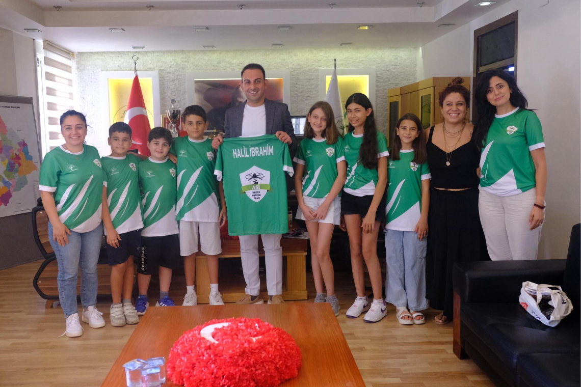 Defne'de Drone Futbol Takımı Kuruldu