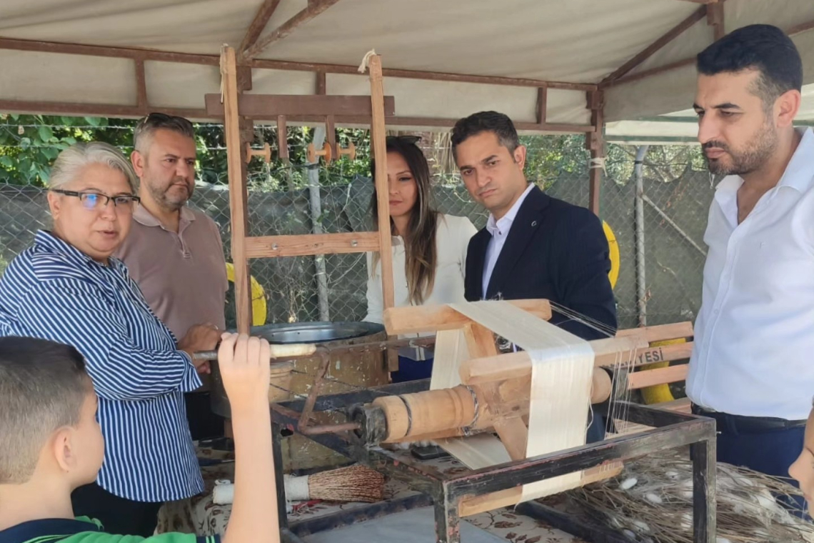 Kaymakam Oğuz Cem Murat'tan Defne Koza Evi'ne Ziyaret