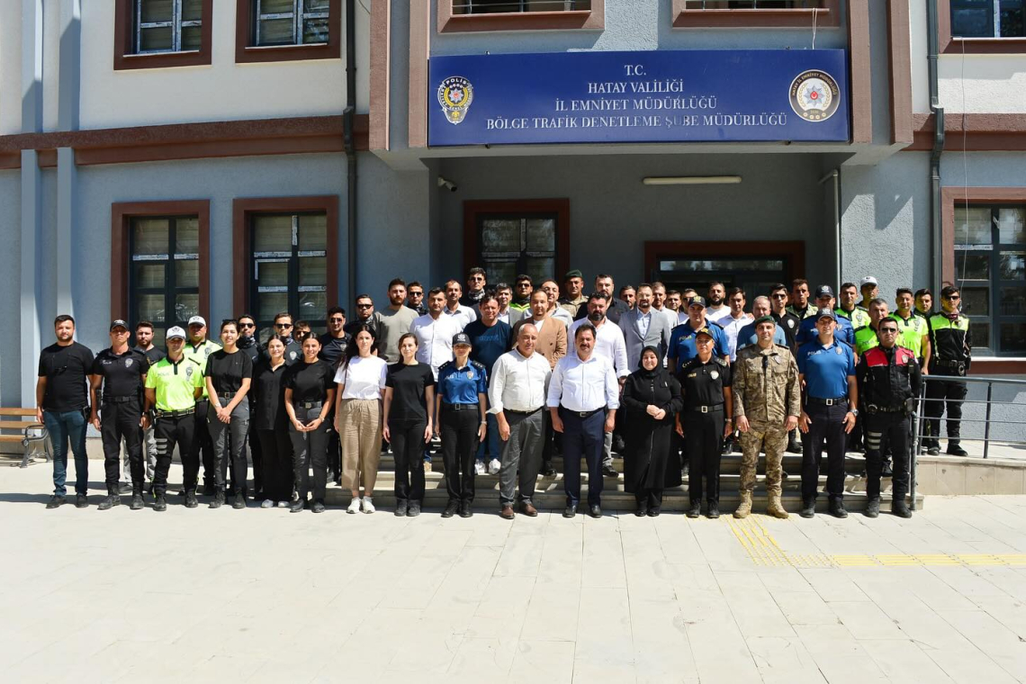 HATAY İL EMNİYET MÜDÜRÜ GÖKÇE VEDA ETTİ