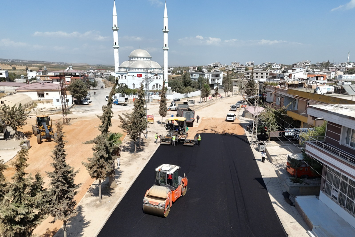 ANTAKYA AVSUYU’NA ASFALT ÇALIŞMASI