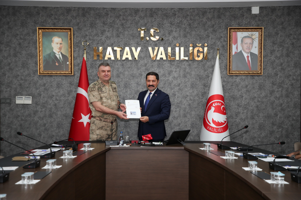 Jandarma Vakfından Vali Masatlı'ya Ziyaret
