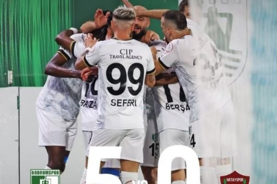 Hatayspor, Bodrum’dan Çıkamadı: 5-0