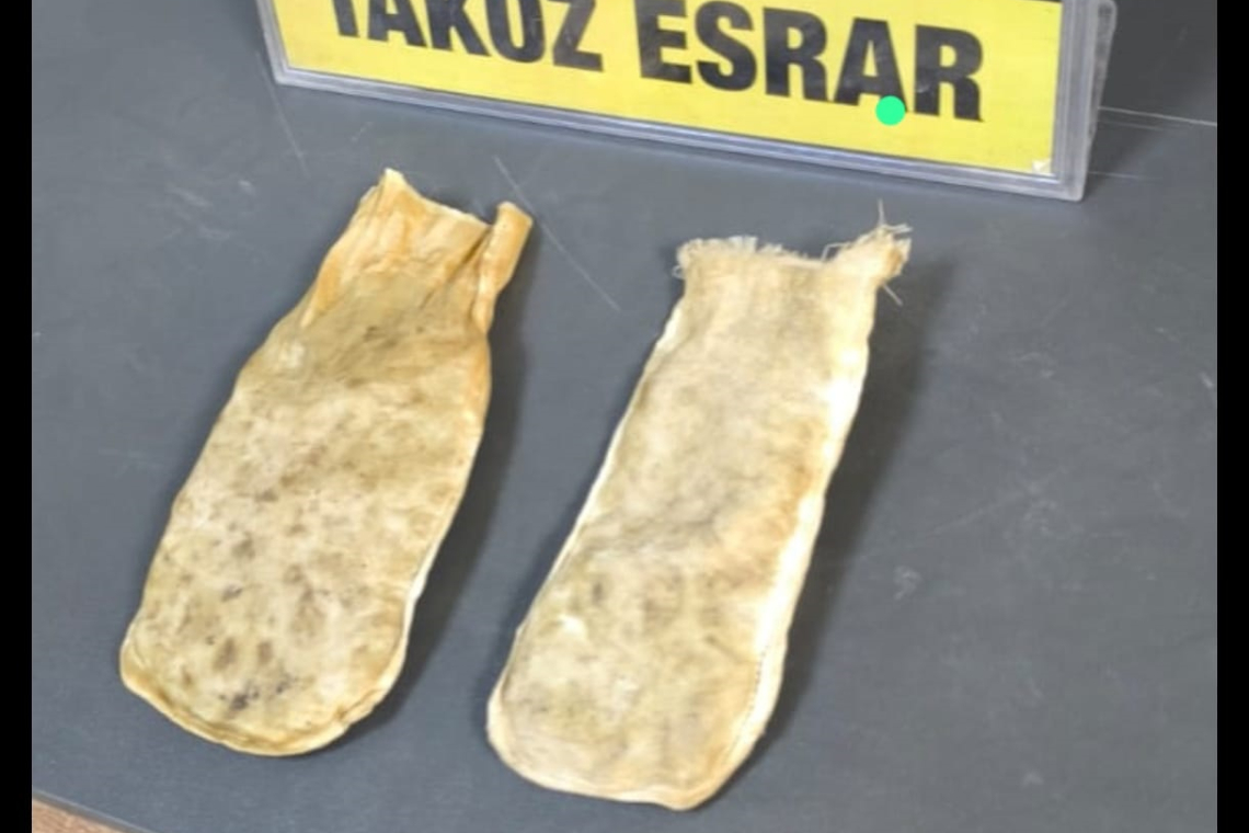 Antakya'da Takoz Esrar Ele Geçirildi