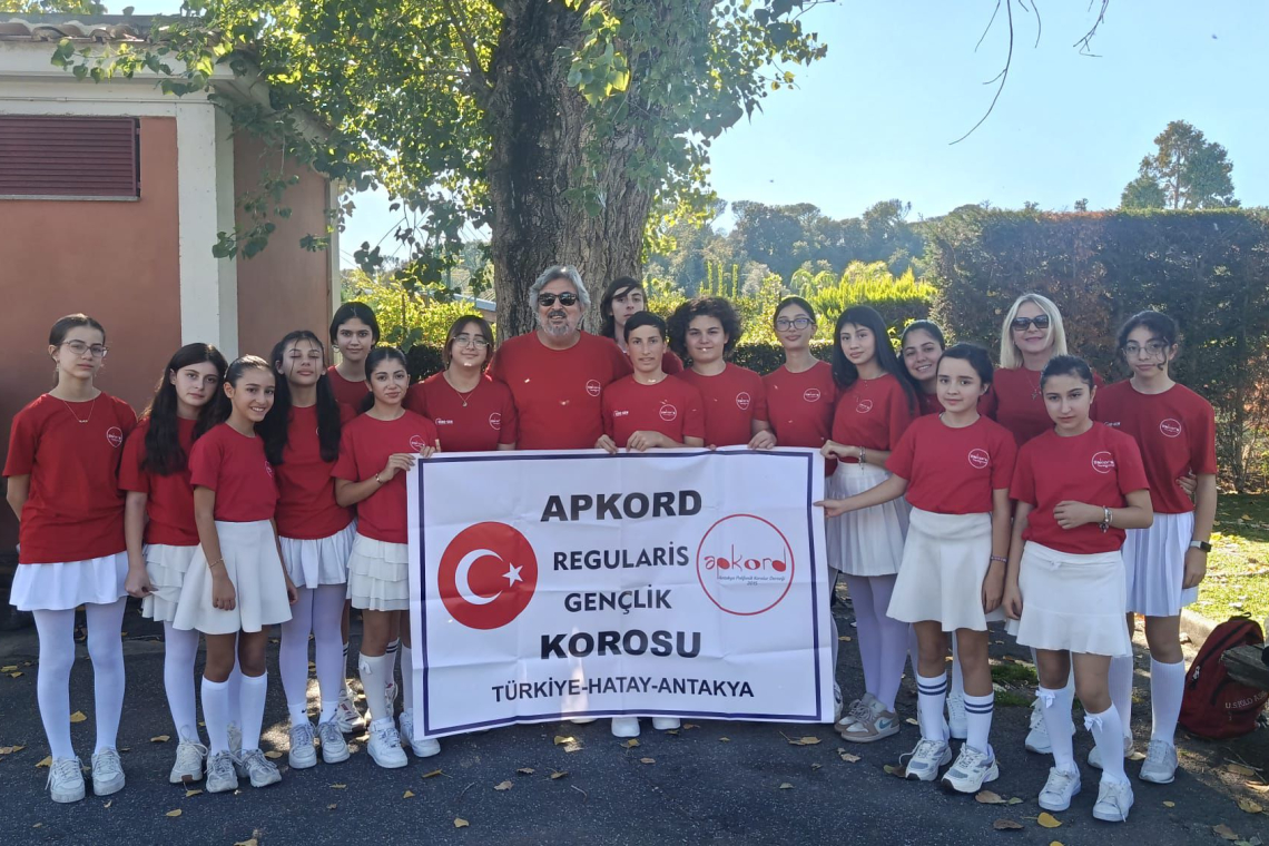 GENÇLİK KOROSU’NDAN FİLİSTİN YARARINA ROMA’DA ANLAMLI KONSER
