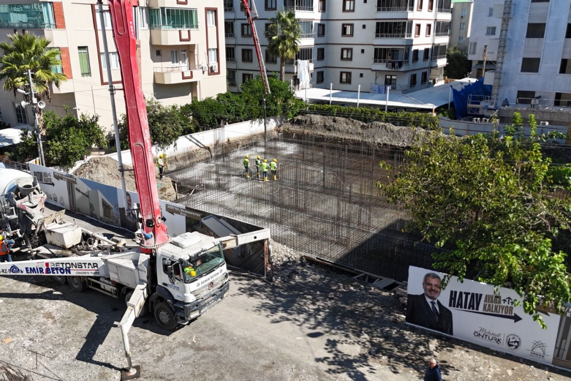 DÖRTYOL’DA KREŞ İNŞAATINA BAŞLANDI
