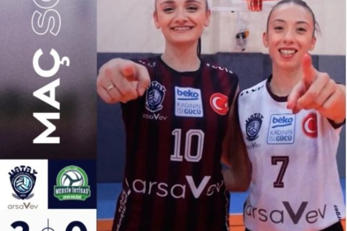 Kadın Hatay Voleybol Takımı Ereğli İçin Hazır