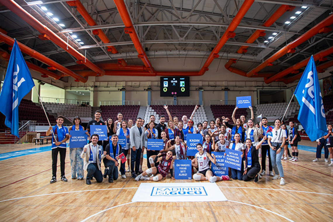 BEKO, HATAY KADIN VOLEYBOL TAKIMI’NIN UMUT SPONSORU 