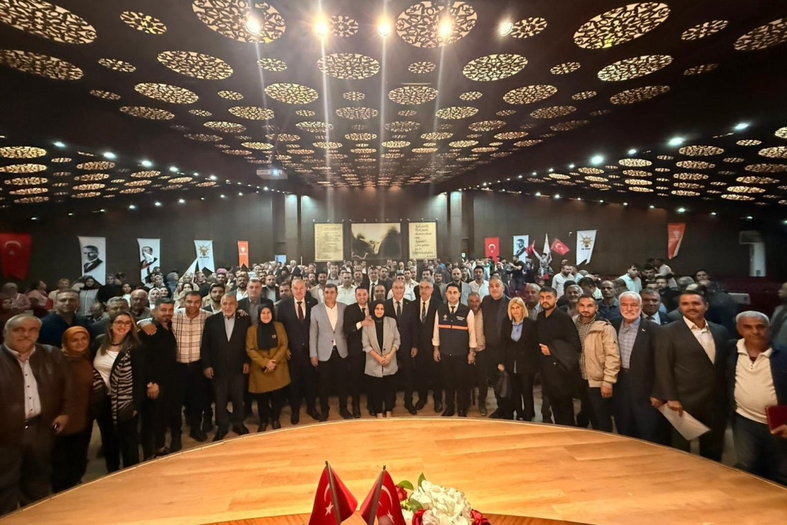 AK PARTİ İLÇE DANIŞMA TOPLANTISI’NDA ÇALIŞMA SÖZÜ