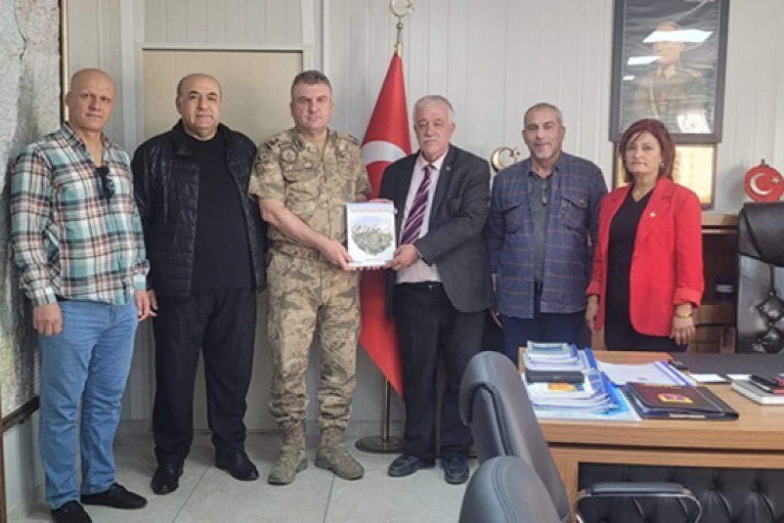 Gazetecilerden Tuğgeneral Şimşek'e Ziyaret