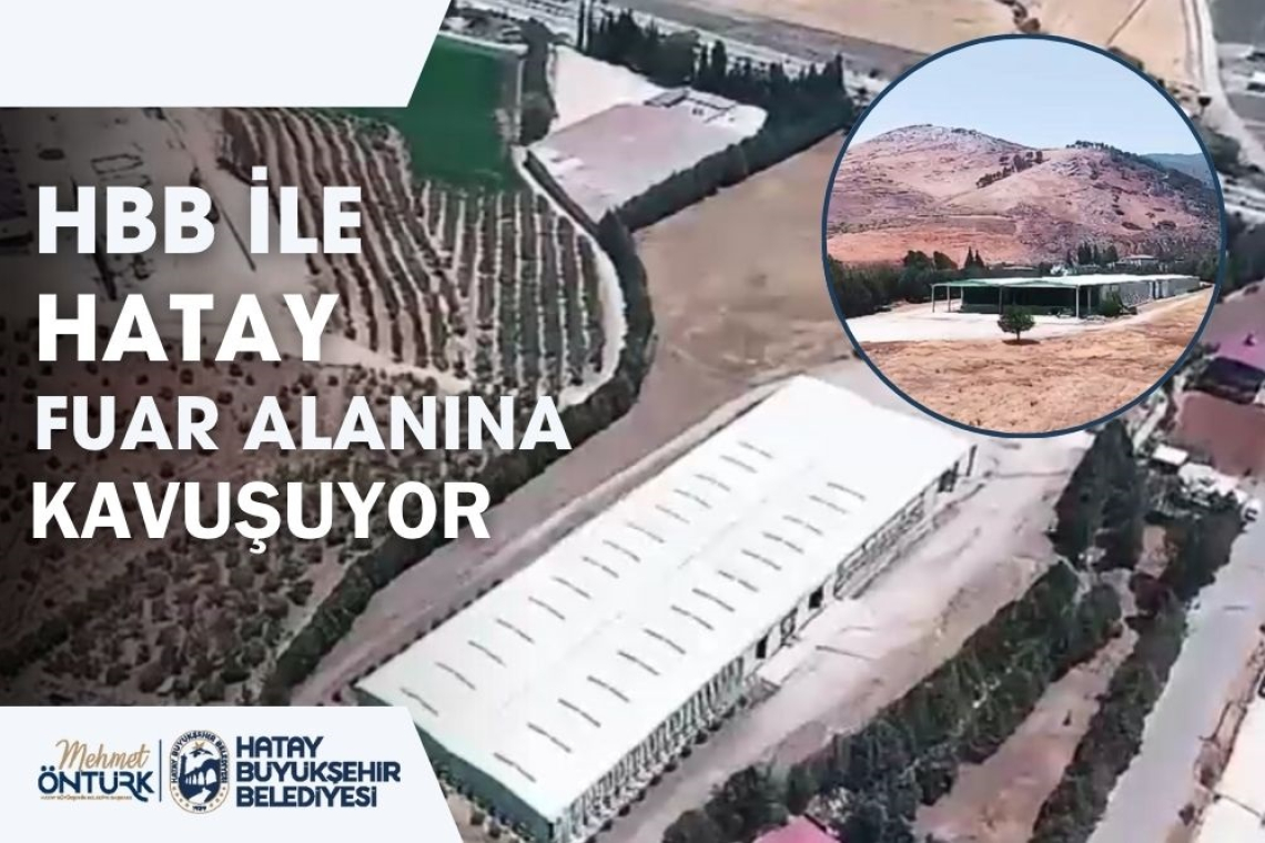 HATAY'A FUAR ALANI