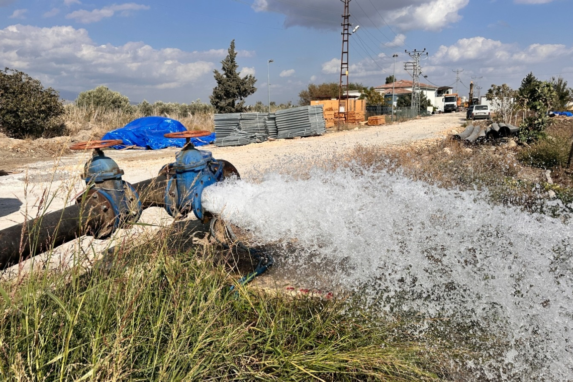 HATAY'DA ALTERNATİF SU KAYNAKLARI DEVREDE 
