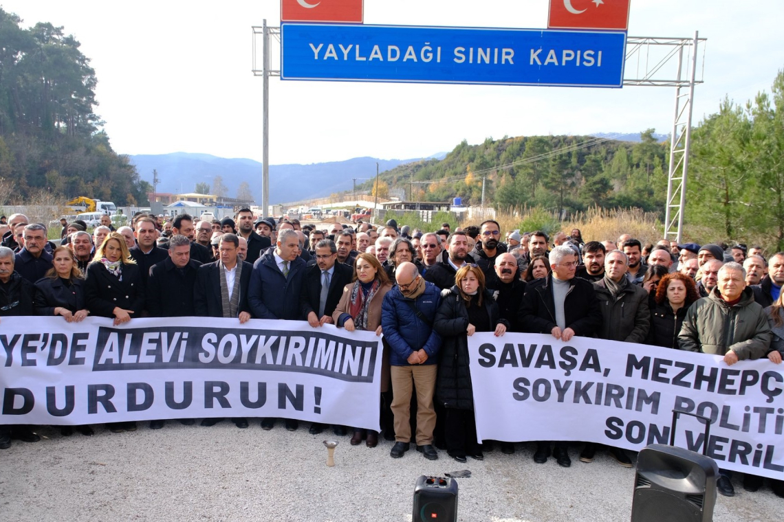 Suriye Sınırında Alevi Örgütlerinden Çağrı: SOYKIRIMI DURDURUN!