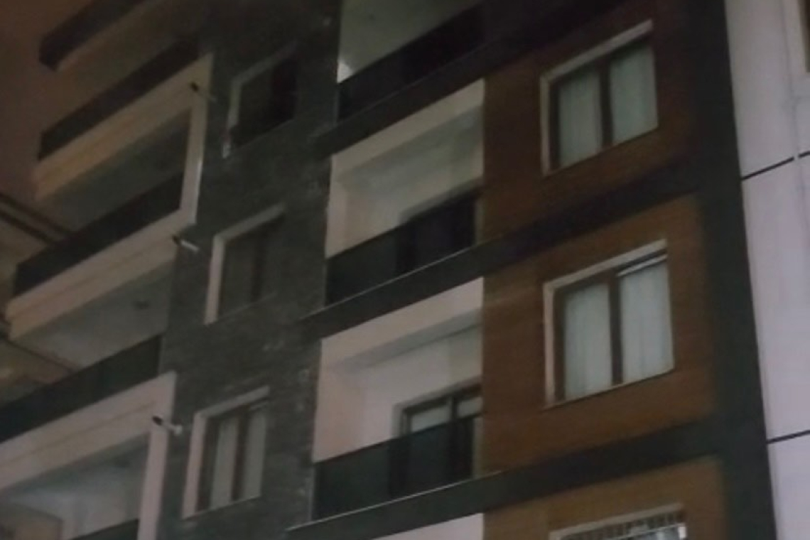 Defne Çekmece'de Yangın