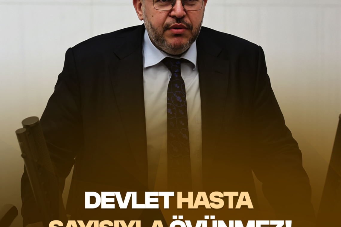 Çalışkan: Hasta Sayısıyla Övünmek Devlet Aklı Değildir