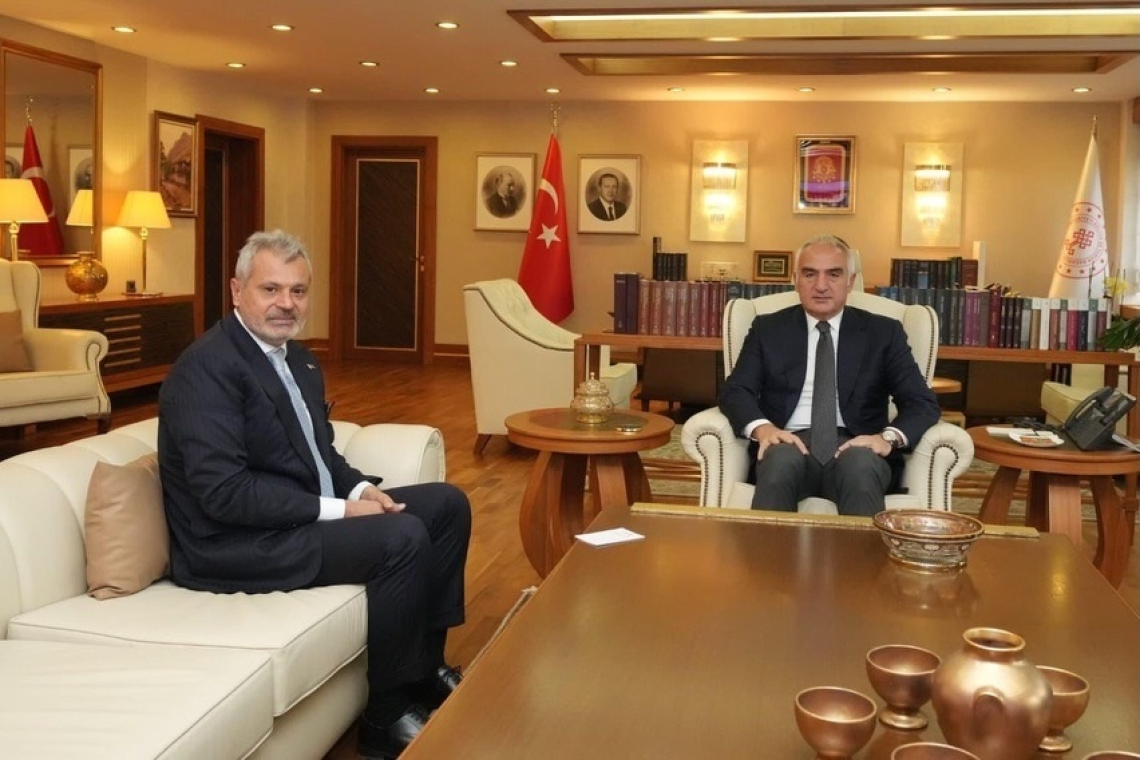 BAŞKAN ÖNTÜRK’TEN BAKAN ERSOY’A ZİYARET