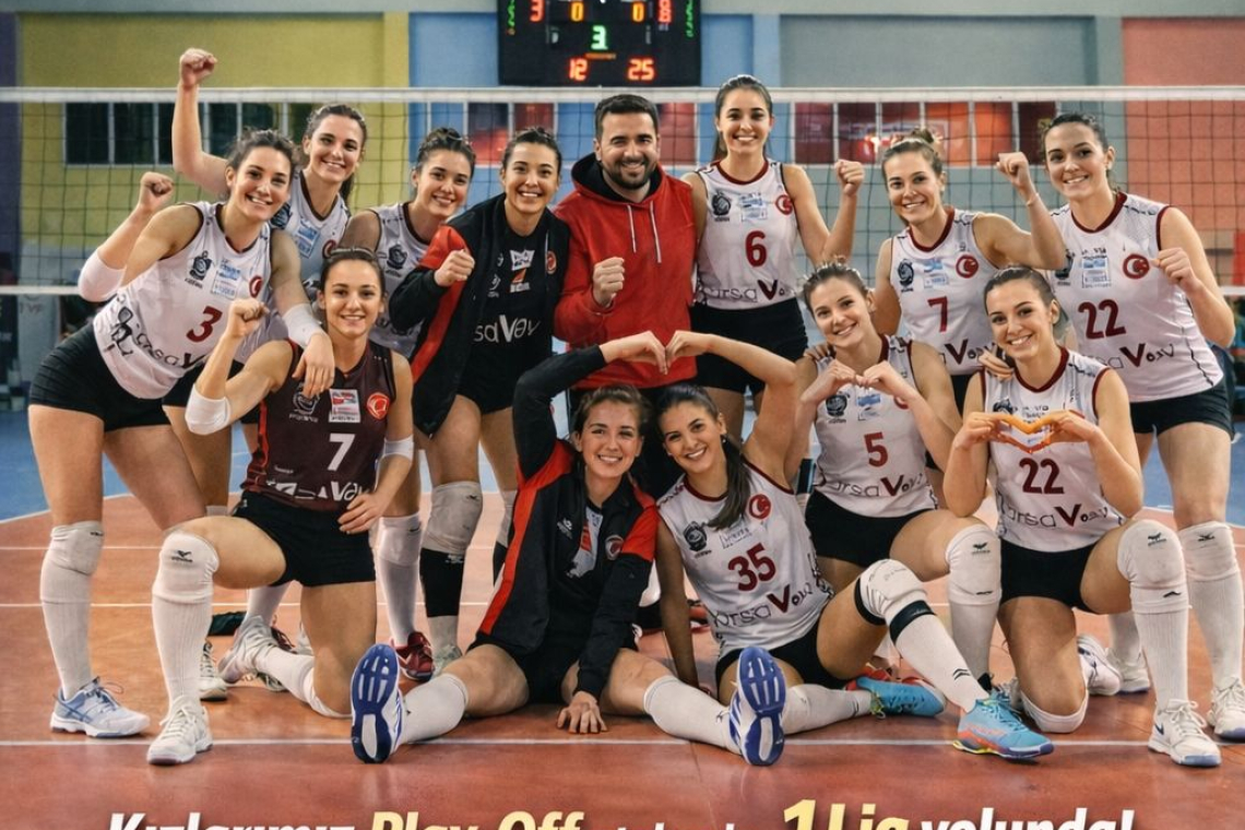 Hataylı  Kadın Voleybolcular Tarih Yazdı