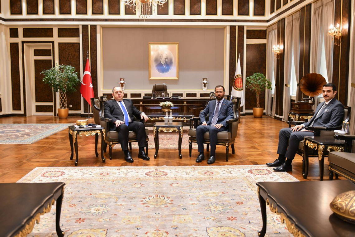 Başkan Yalçın'ın Ankara Ziyaretinde TEDAŞ Görüşmesi