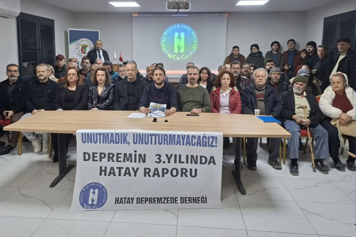 Hatay Depremzede Derneği; SÖZ Değil, ÇÖZÜM İstedi
