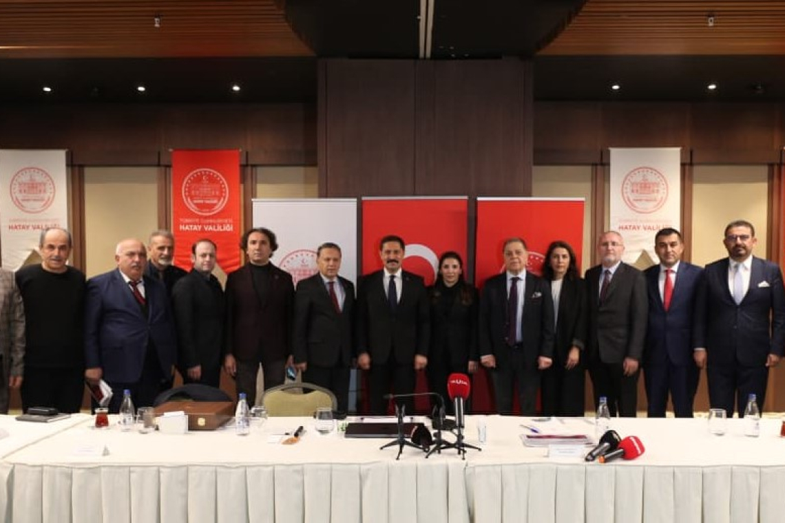 KÜRESEL GAZETECİLERDEN HATAY ZİYARETİ
