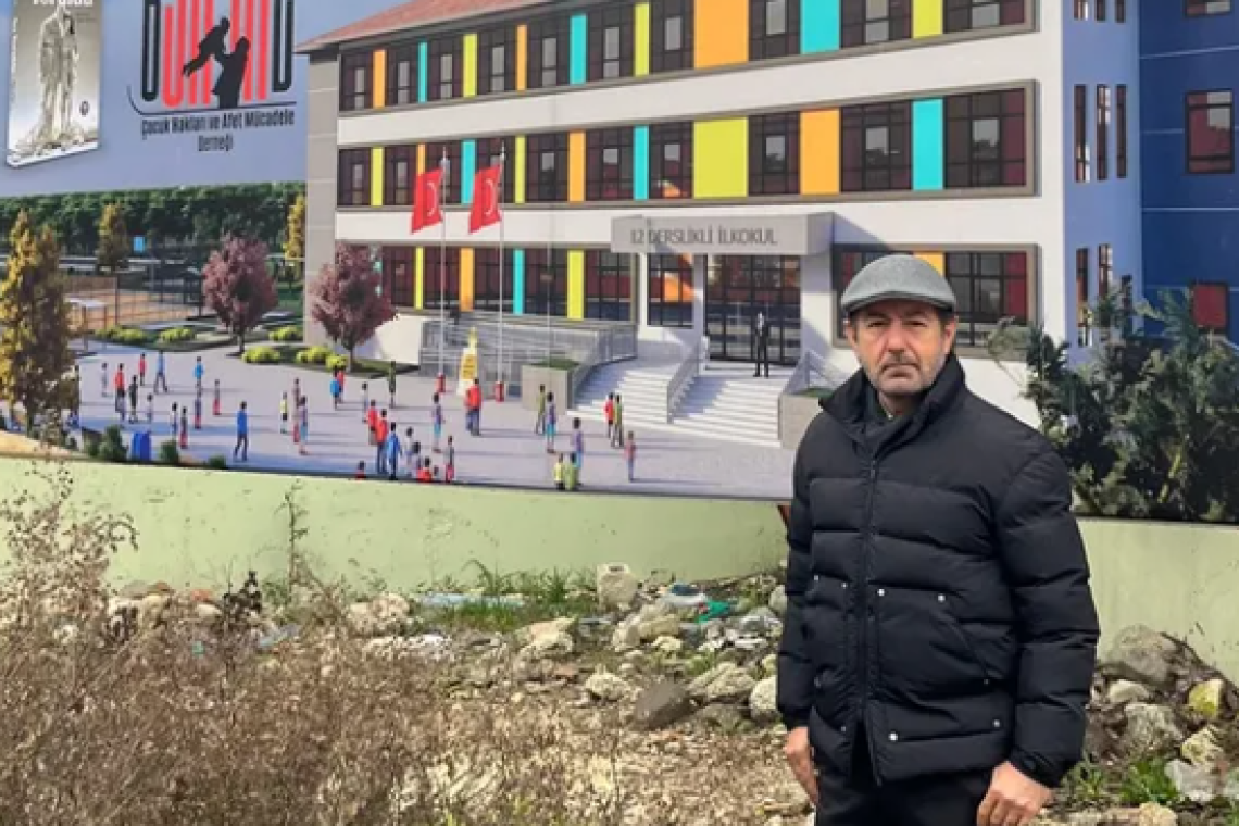 ACI YORULDU KATKISI İLE DEFNE'YE OKUL 