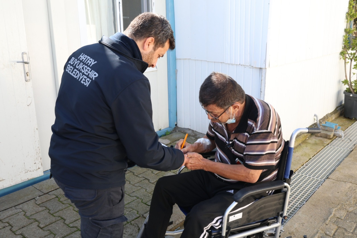ENGELİ OLAN YURTTAŞLARA DESTEK 