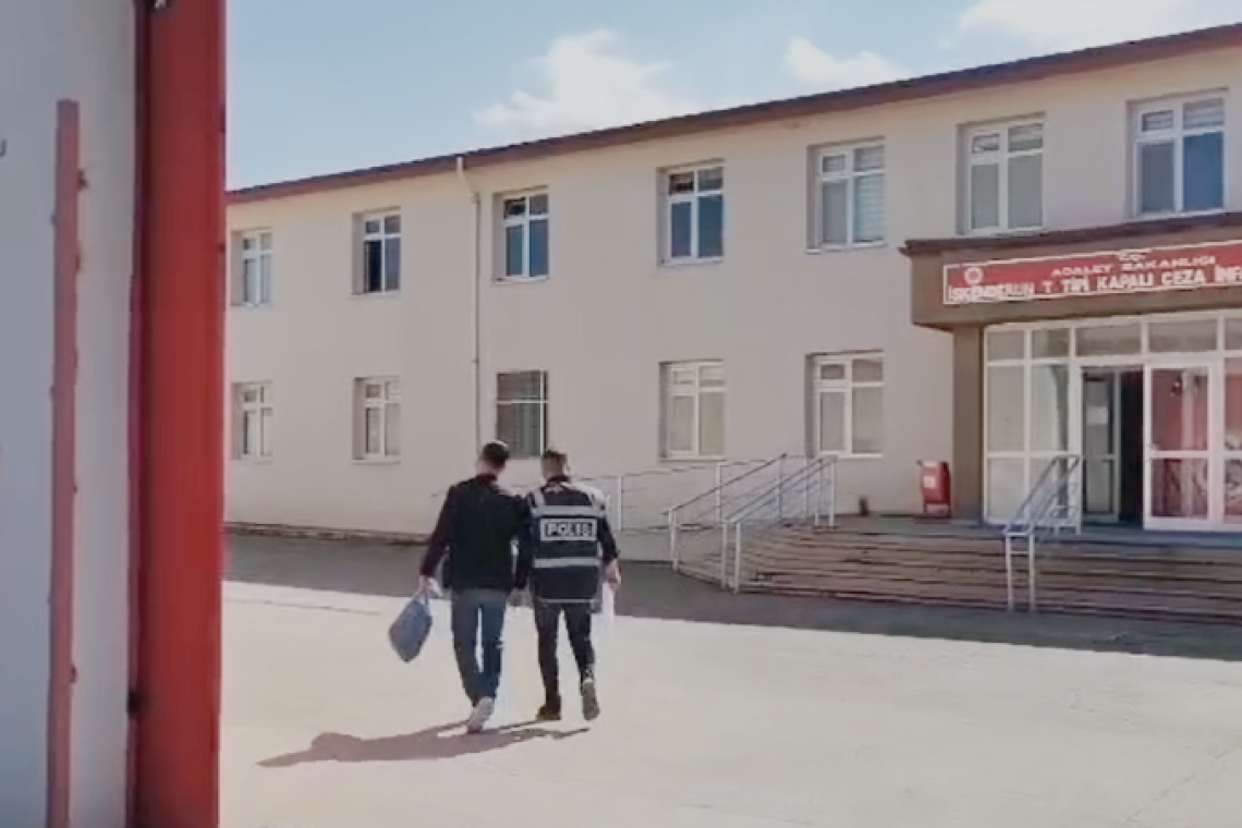 Hatay'da Aranan 2 Şahıs Cezaevine Teslim Edildi