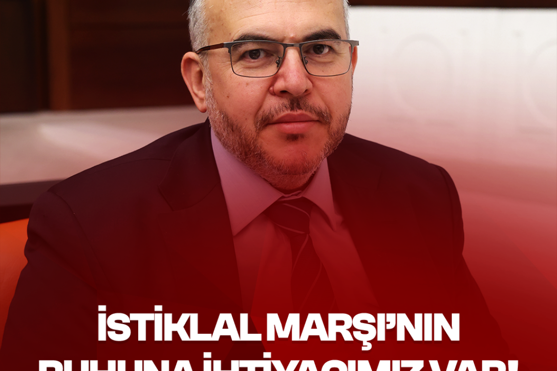ÇALIŞKAN: MİLLİ RUHA İHTİYAÇ VAR 