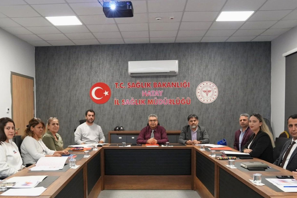 Hatay' Sağlık'ta İş Sağlığı ve Güvenliği Toplantısı