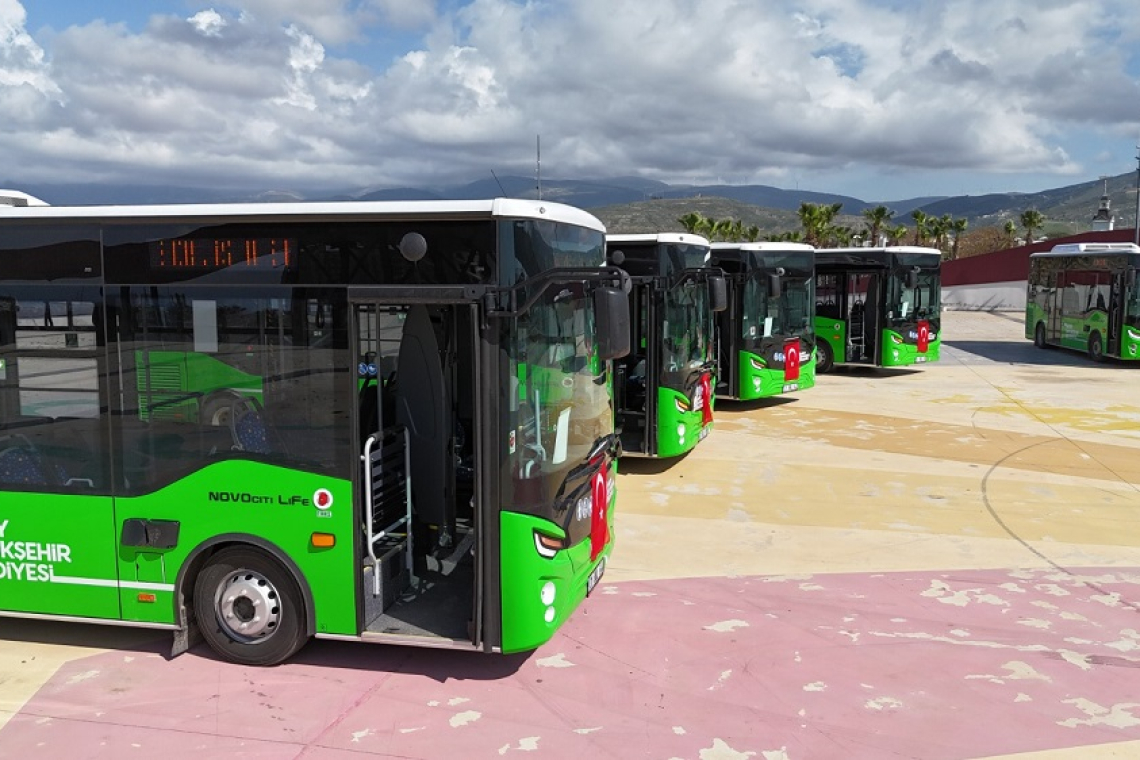 HBB’DEN İSKENDERUN’A 8 YENİ OTOBÜS
