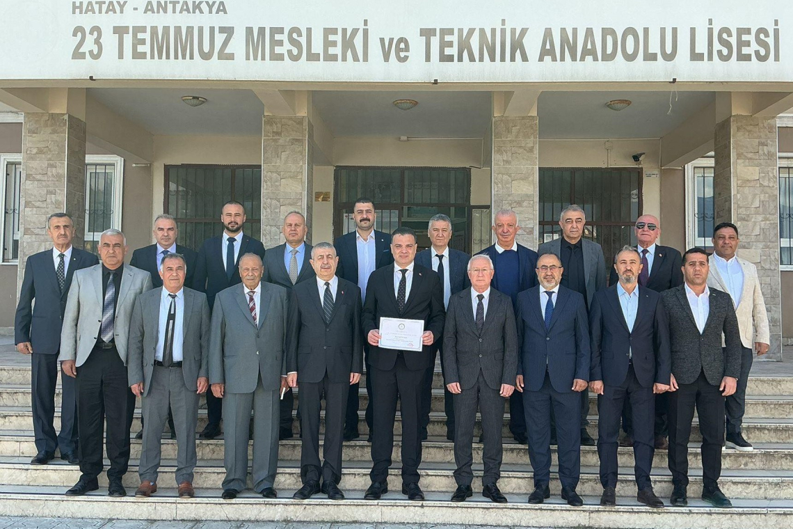 HESOB YÖNETİMİ MAZBATALARINI ALDI