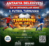 ANTAKYA FUTBOL TURNUVASI BAŞVURULARI BAŞLADI