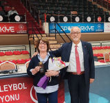 HATAYLI SPOR İNSANI NACİ JÖNTÜRKE FEDERASYONDAN ÖDÜL