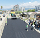 BAŞKAN ÖNTÜRK’TEN YOL ÇALIŞMASINDA İNCELEME