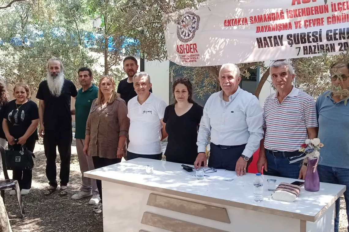 ASİDER HATAY SEVİM ÇİÇEK’E EMANET