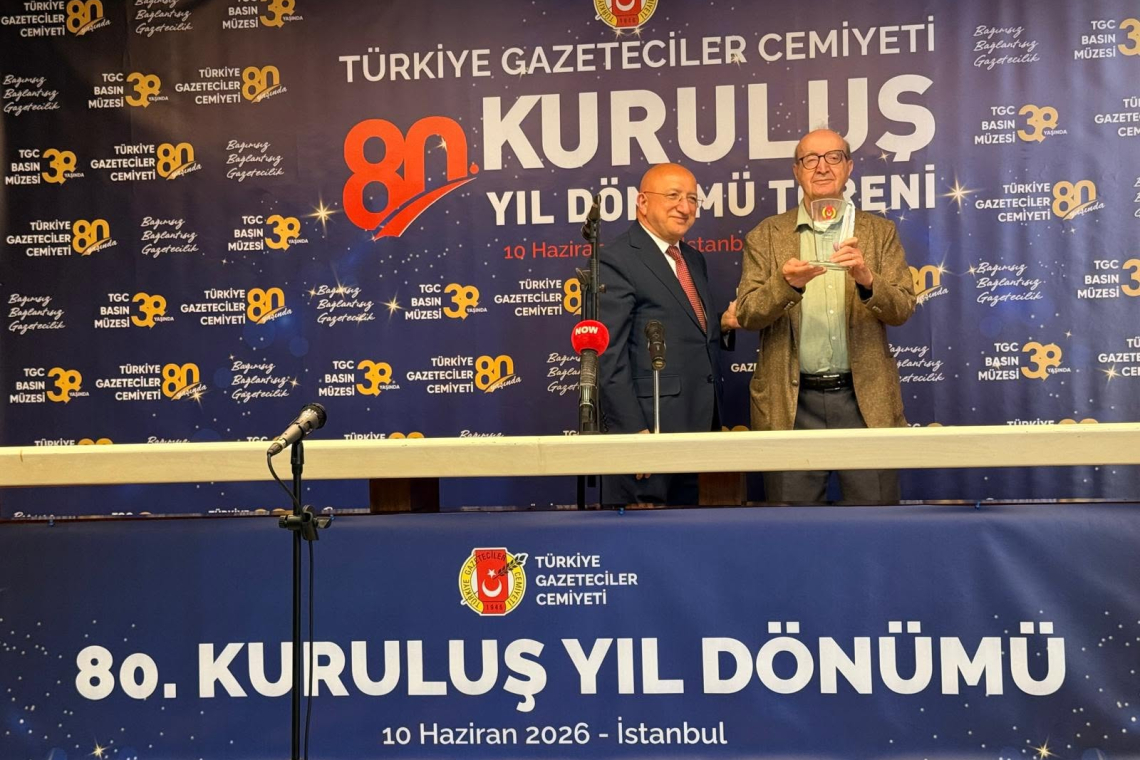 Türkiye Gazeteciler Cemiyeti'nden 80. Kuruluş Yıldönümü Kutlaması