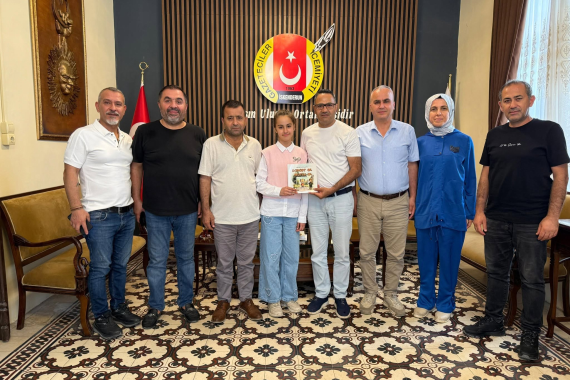 11 Yaşındaki Beren Bilgin'den “Dürüst Ol, Mutlu Ol” Eseri