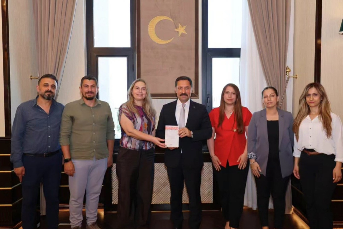 Antakya Gazetesi'nden Vali Masatlı'yı Ziyaret