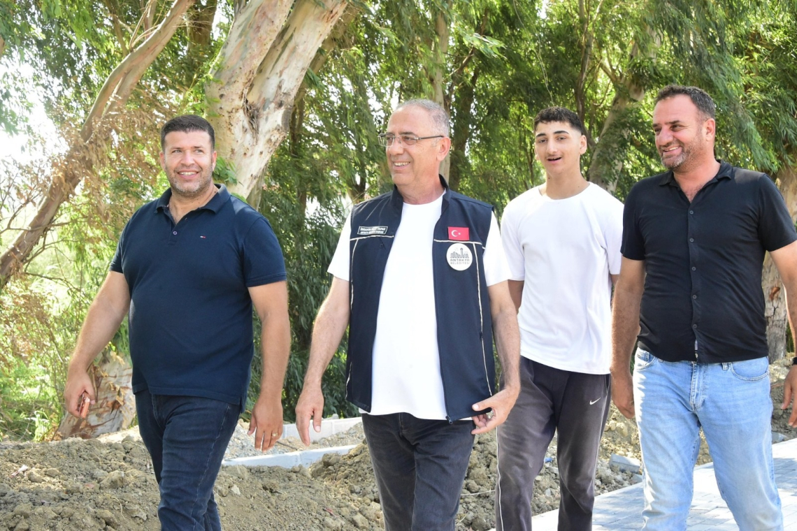 BAŞKAN YAPAR, PROJELERİ YERİNDE İNCELEDİ 